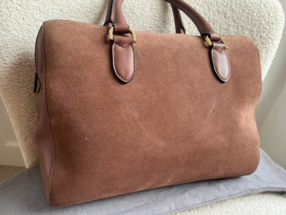 Mulberry Brown Suede Medium Del Rey (RRP £1100)