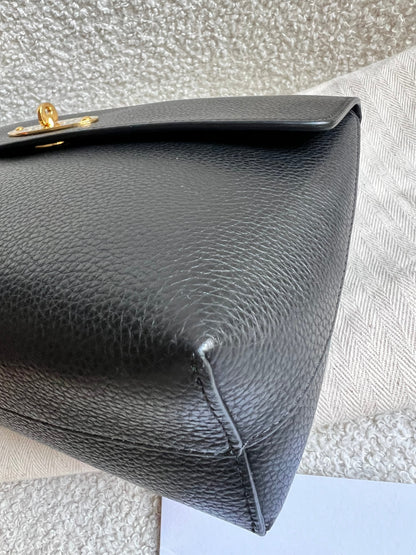 Mulberry Black Large Darley Cosmetic Pouch (RRP £395)
