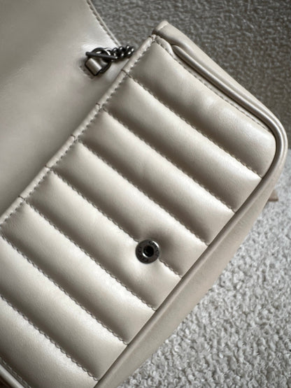 Gucci GG Cream Marmont Super Mini Aria Shoulder Bag (RRP £985)