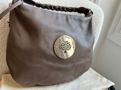 Mulberry Taupe Daria Hobo (RRP £795)