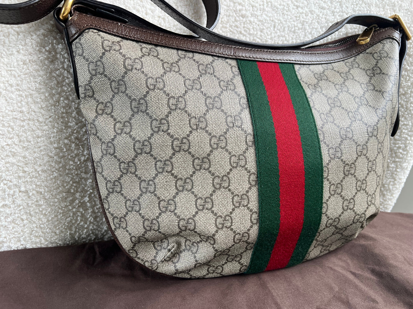 Gucci GG Supreme Ophidia Small Shoulder Bag (RRP £1190)