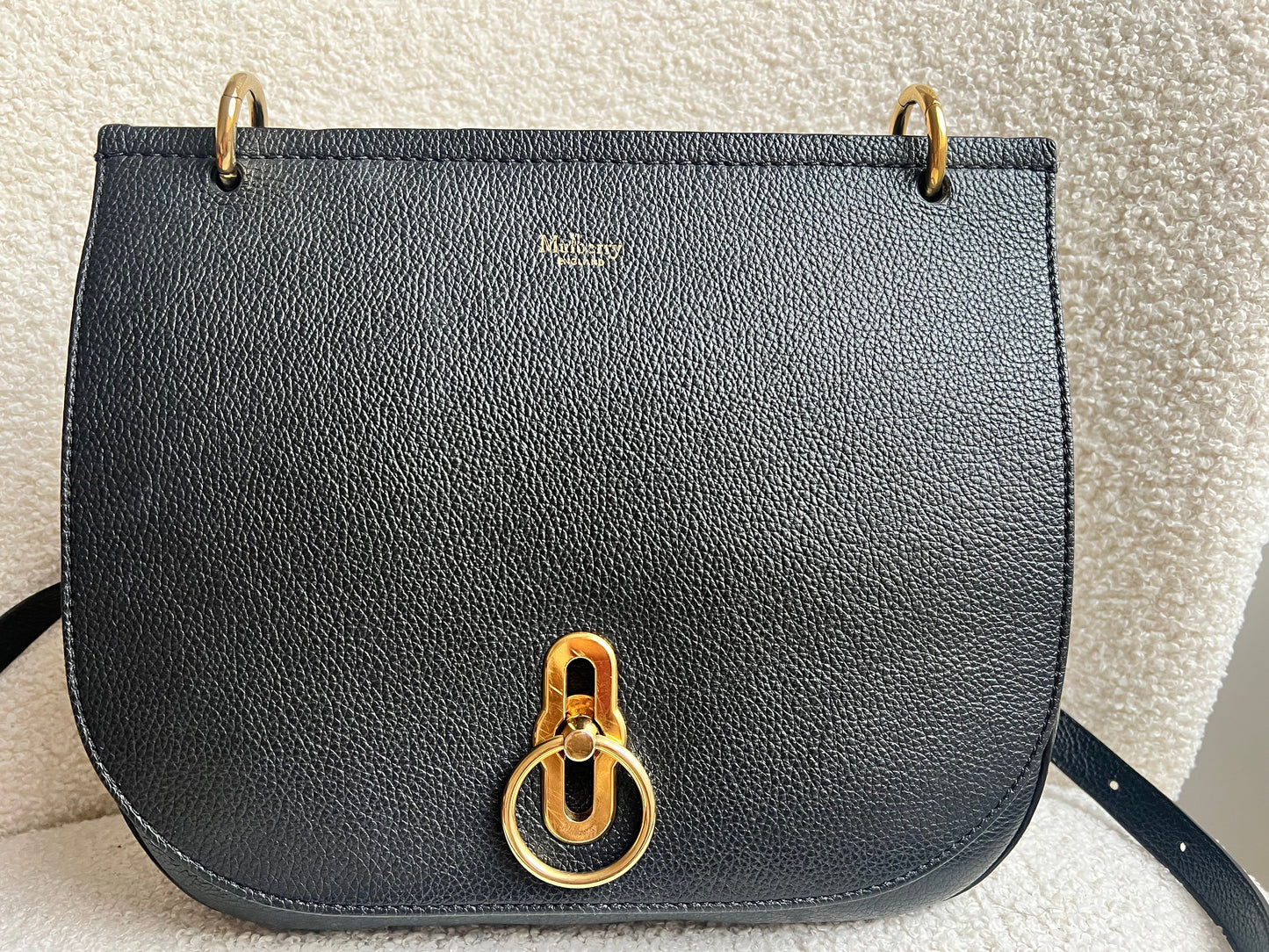 Mulberry Black Amberley Satchel (RRP £1,095)