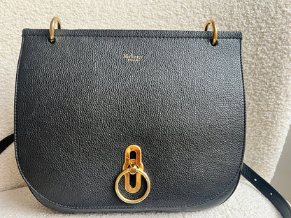 Mulberry Black Amberley Satchel (RRP £1,095)