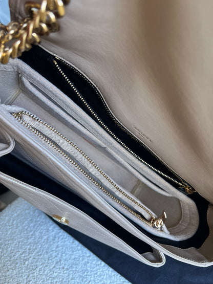 Yves Saint Laurent (YSL) Beige Medium Niki Chain Bag (RRP £2500)