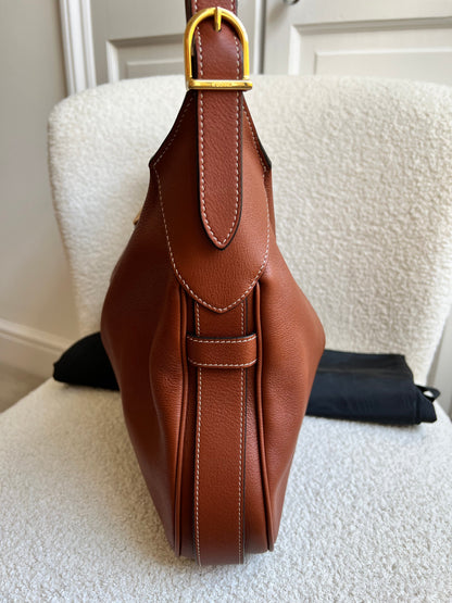 Celine Large Romy Bag in Tan Calfskin (RRP £2350)