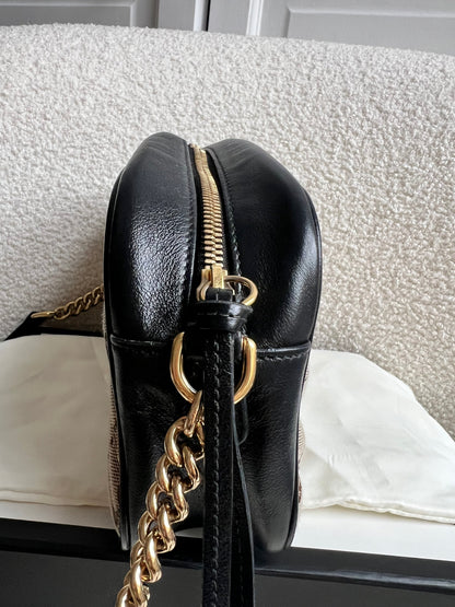 Gucci GG Marmont Canvas Small Shoulder Bag