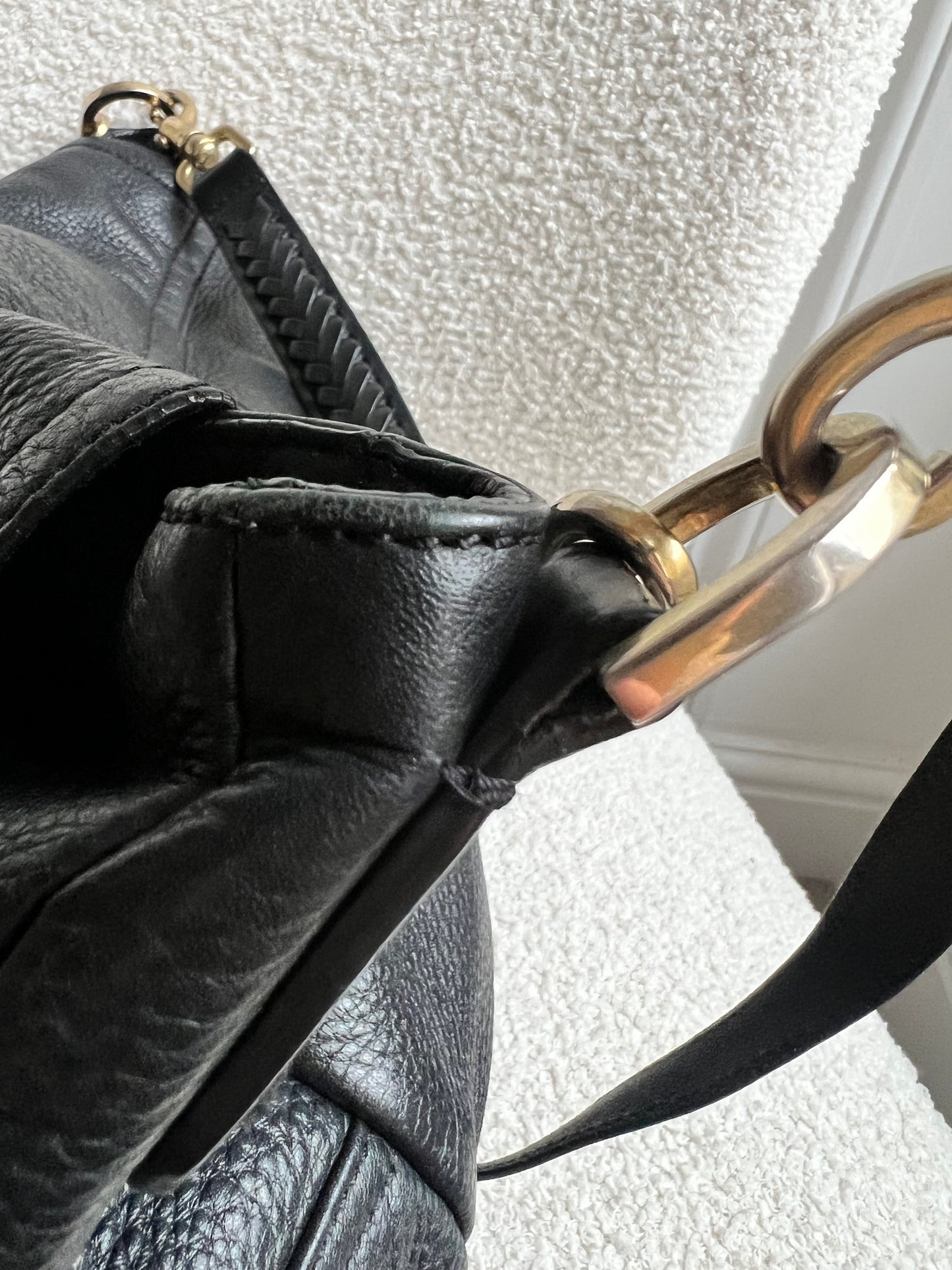 Mulberry Black Large Effie Satchel