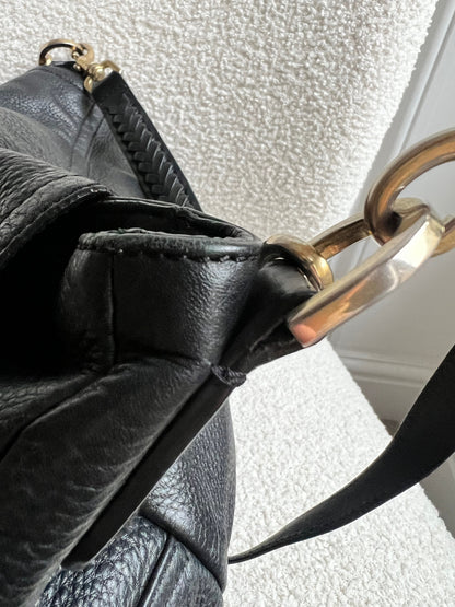 Mulberry Black Large Effie Satchel