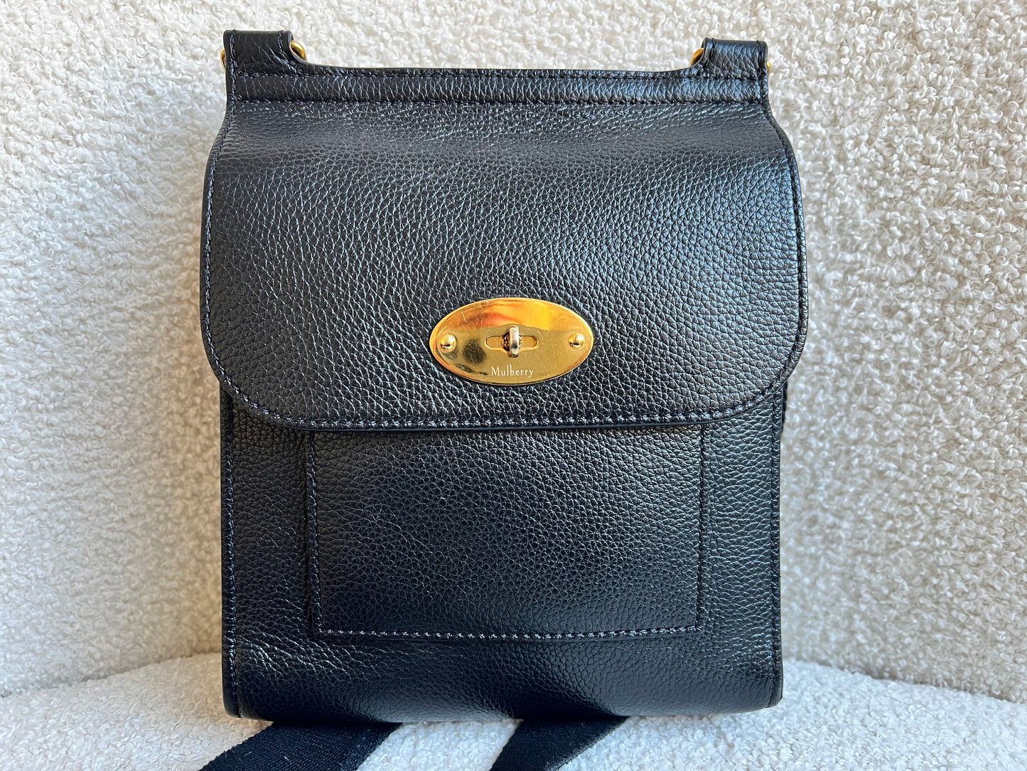 Mulberry Black Small Antony (RRP £550)