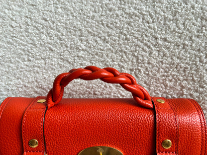 Mulberry Orange Mini Alexa (RRP £995)
