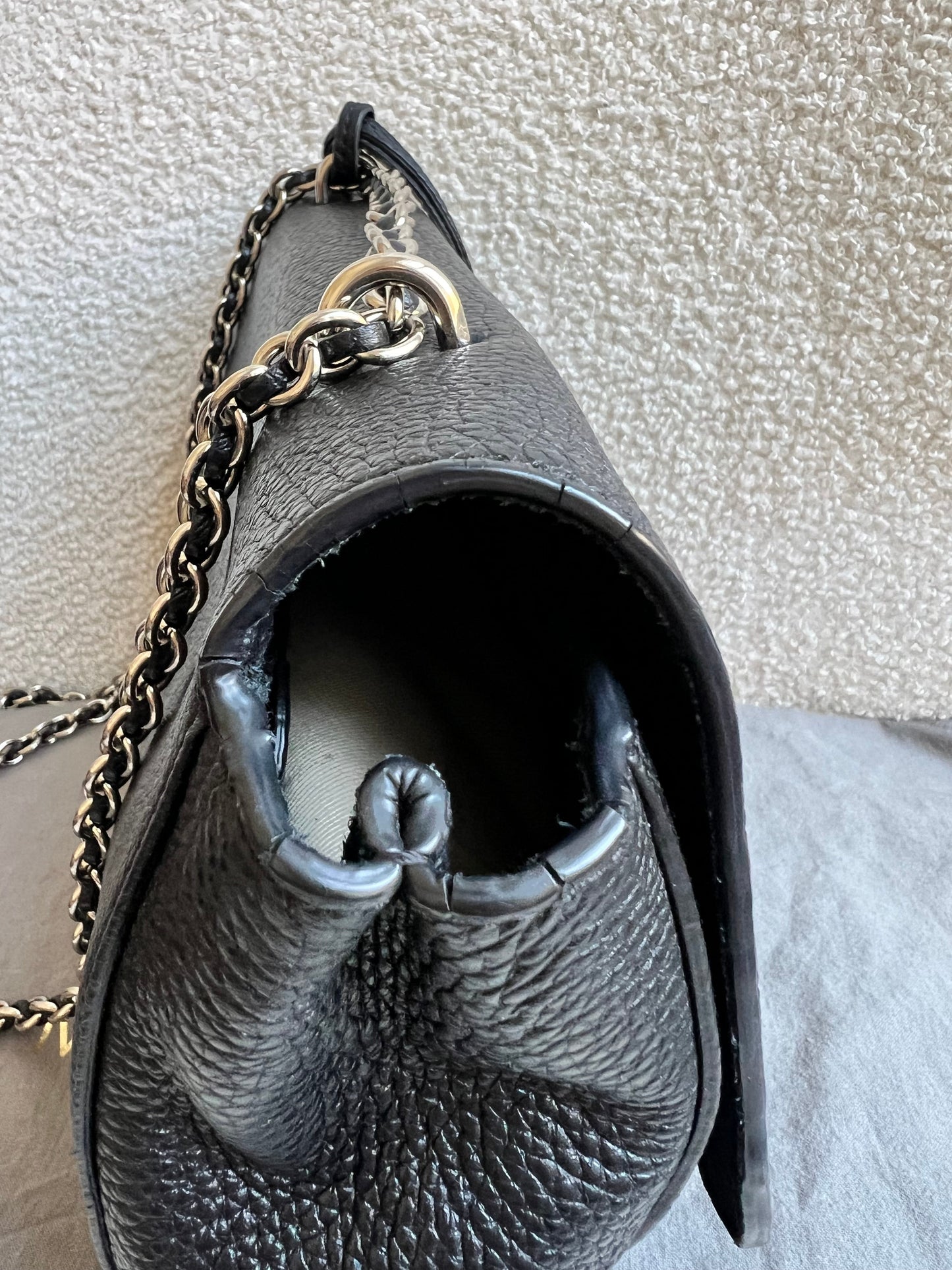 Mulberry Black Medium Lily with Silver Hardware (RRP £1095)