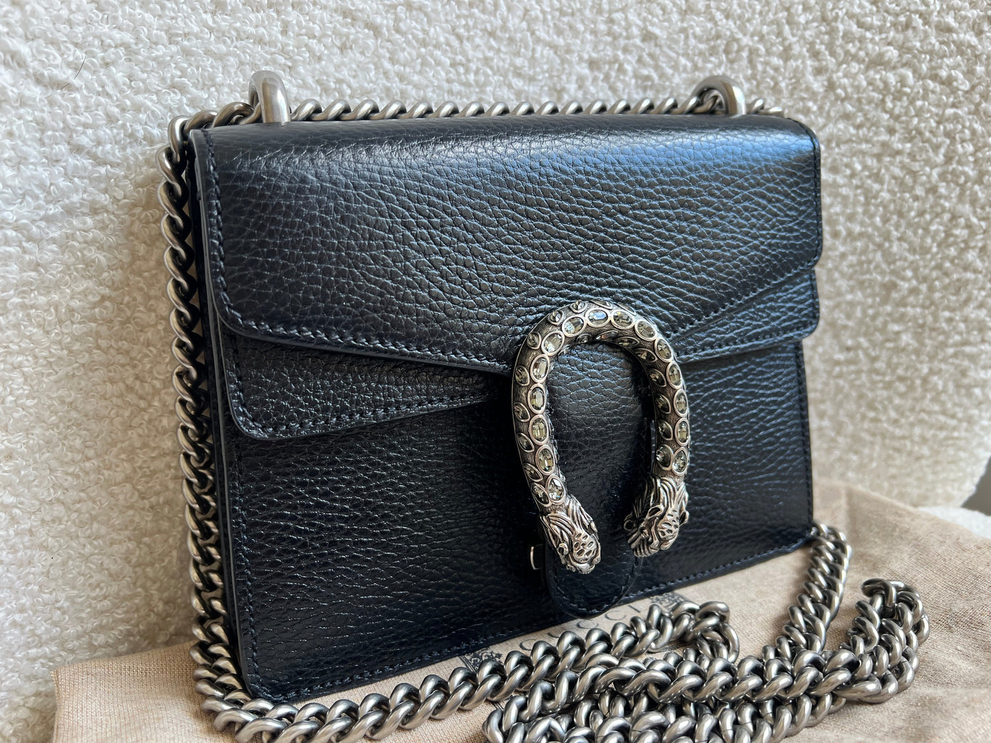 Gucci Dionysus Black Mini Bag (RRP £2050)