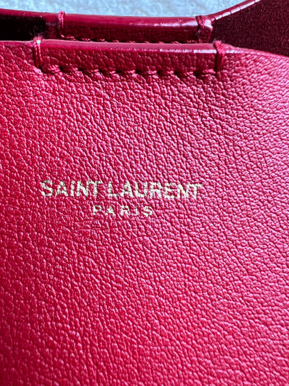 Yves Saint Laurent (YSL) Red E/W Shopping Tote (RRP £1115)