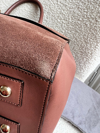 Mulberry Brown Suede Medium Del Rey (RRP £1100)