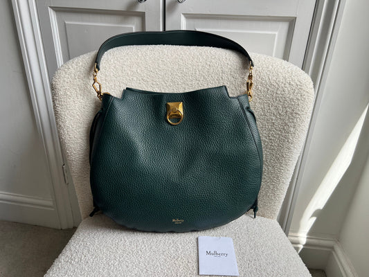 Mulberry Green Iris Hobo (RRP £1,350)