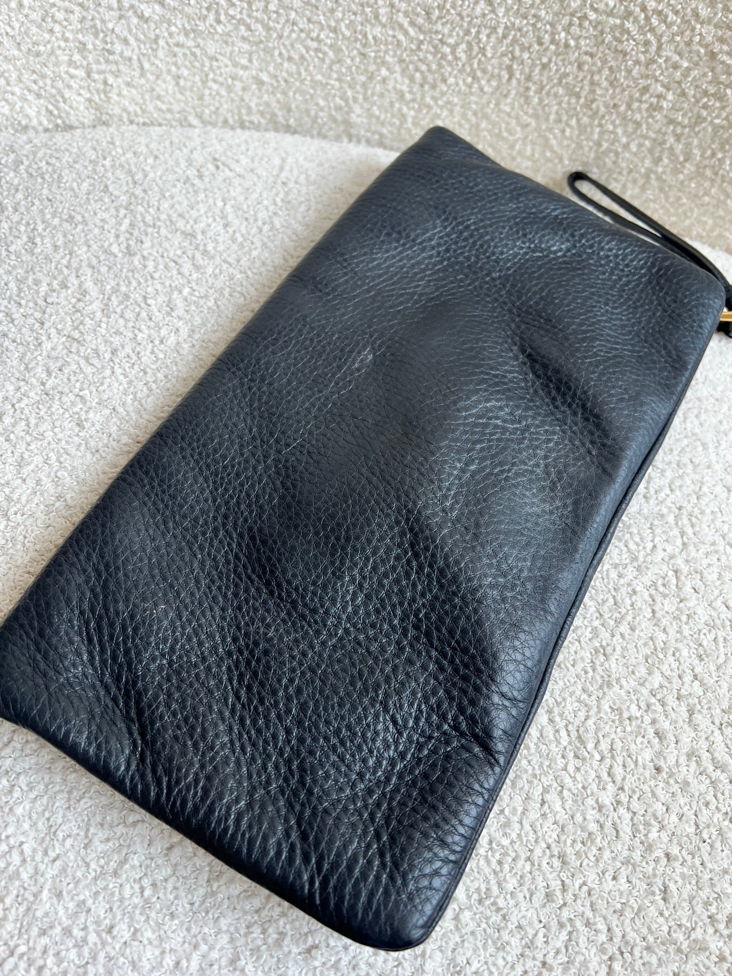 Mulberry Black Daria Clutch (RRP £550)