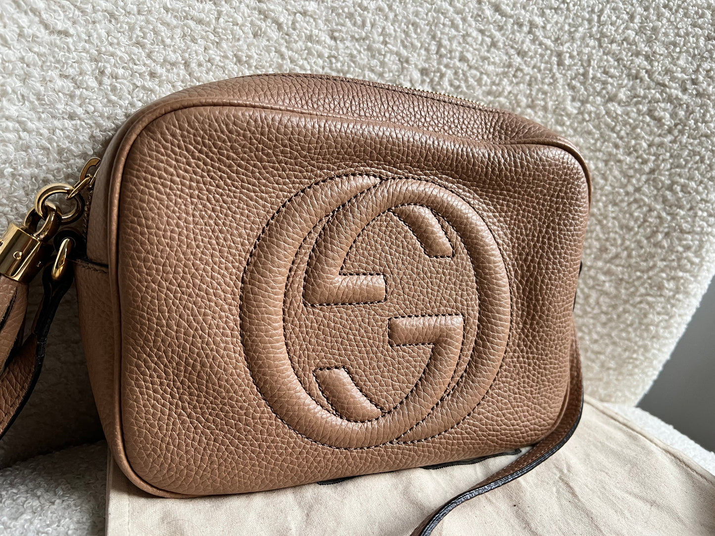 Gucci Rose Beige Soho Disco (RRP £1050)