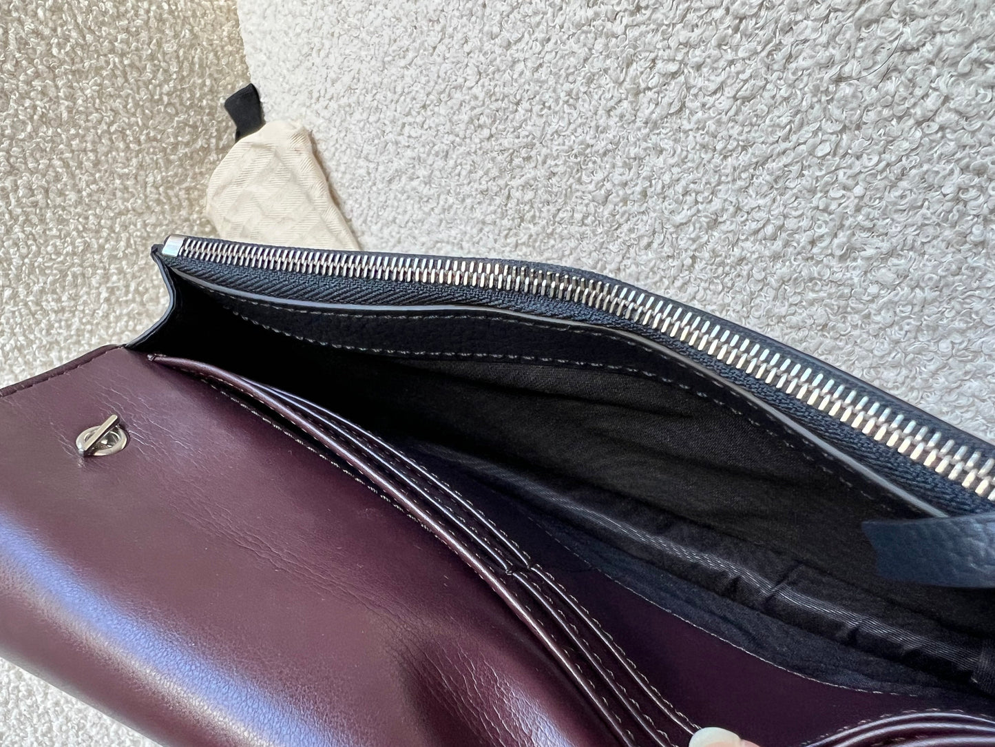 Mulberry Midnight Bayswater Clutch (RRP £495)