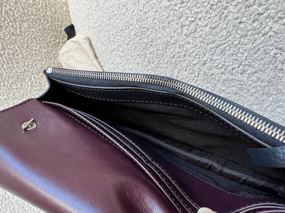 Mulberry Midnight Bayswater Clutch (RRP £495)