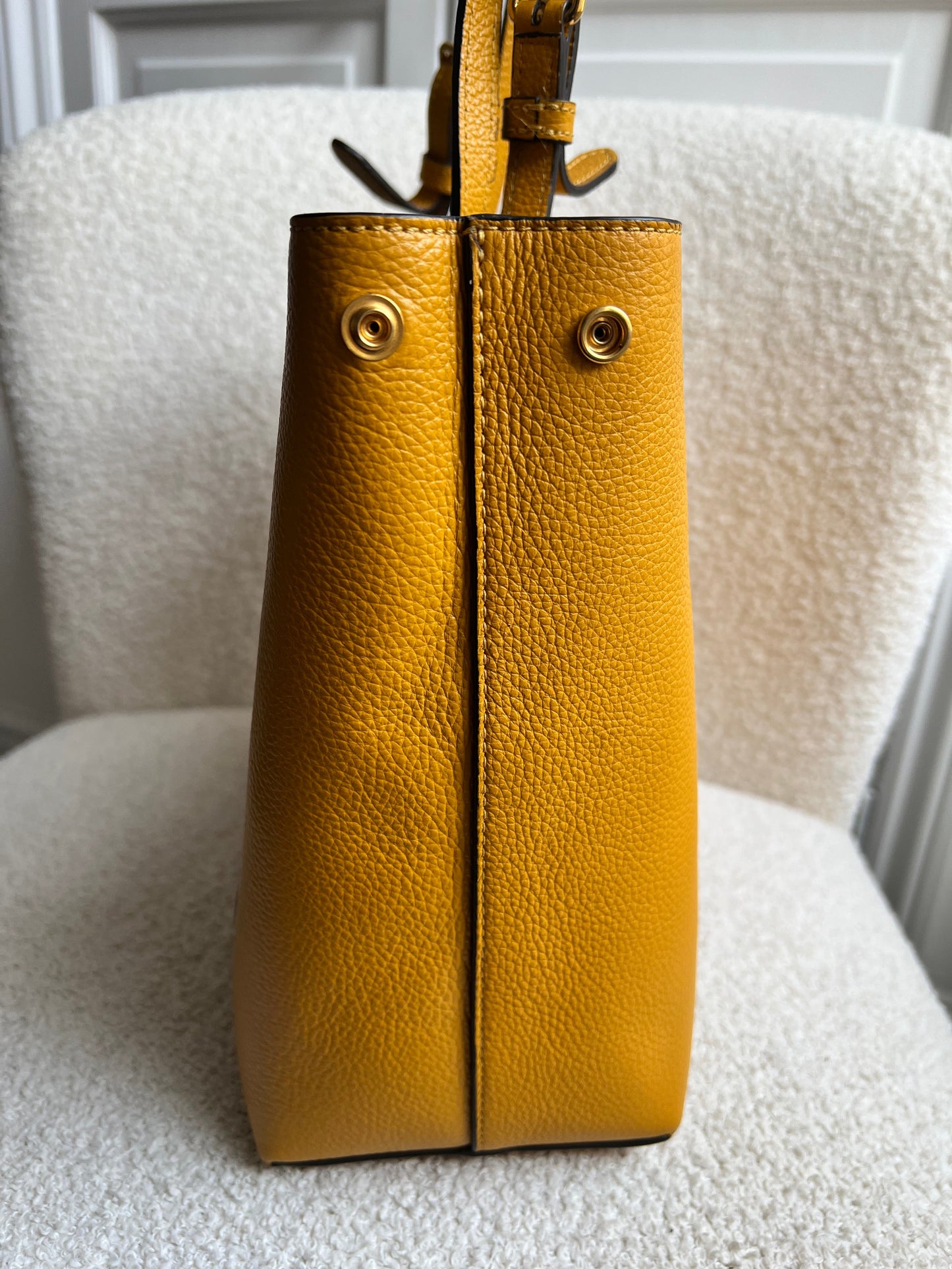 Mulberry Small Deep Amber Bayswater Tote (RRP £795)