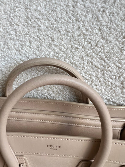 Celine Cream Nano Luggage Bag (RRP £1750)