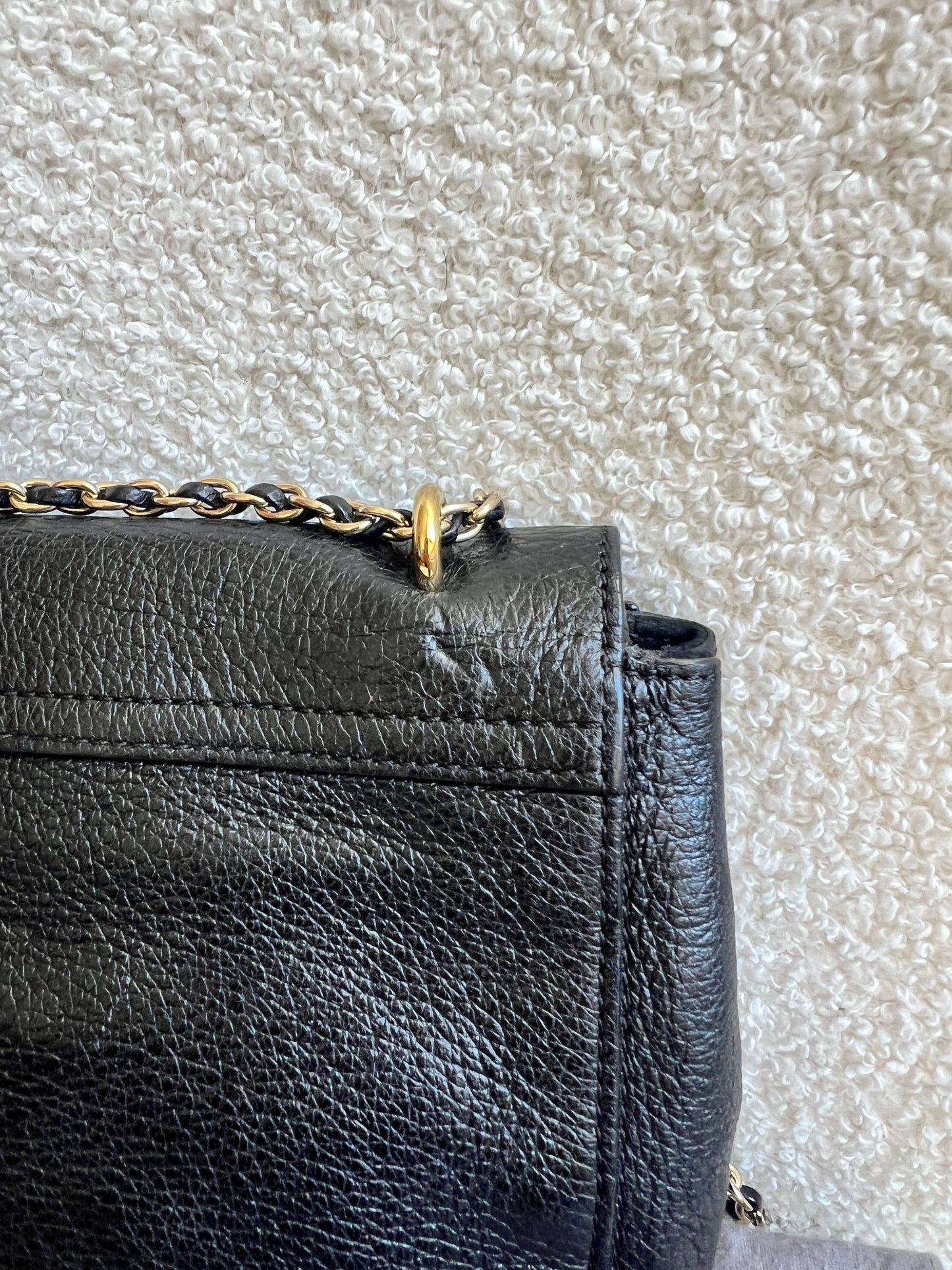 Mulberry Black Regular Lily with Gold Hardware (RRP £995)