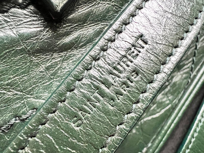 Yves Saint Laurent (YSL) Green Medium Niki Chain Bag (RRP £2430)