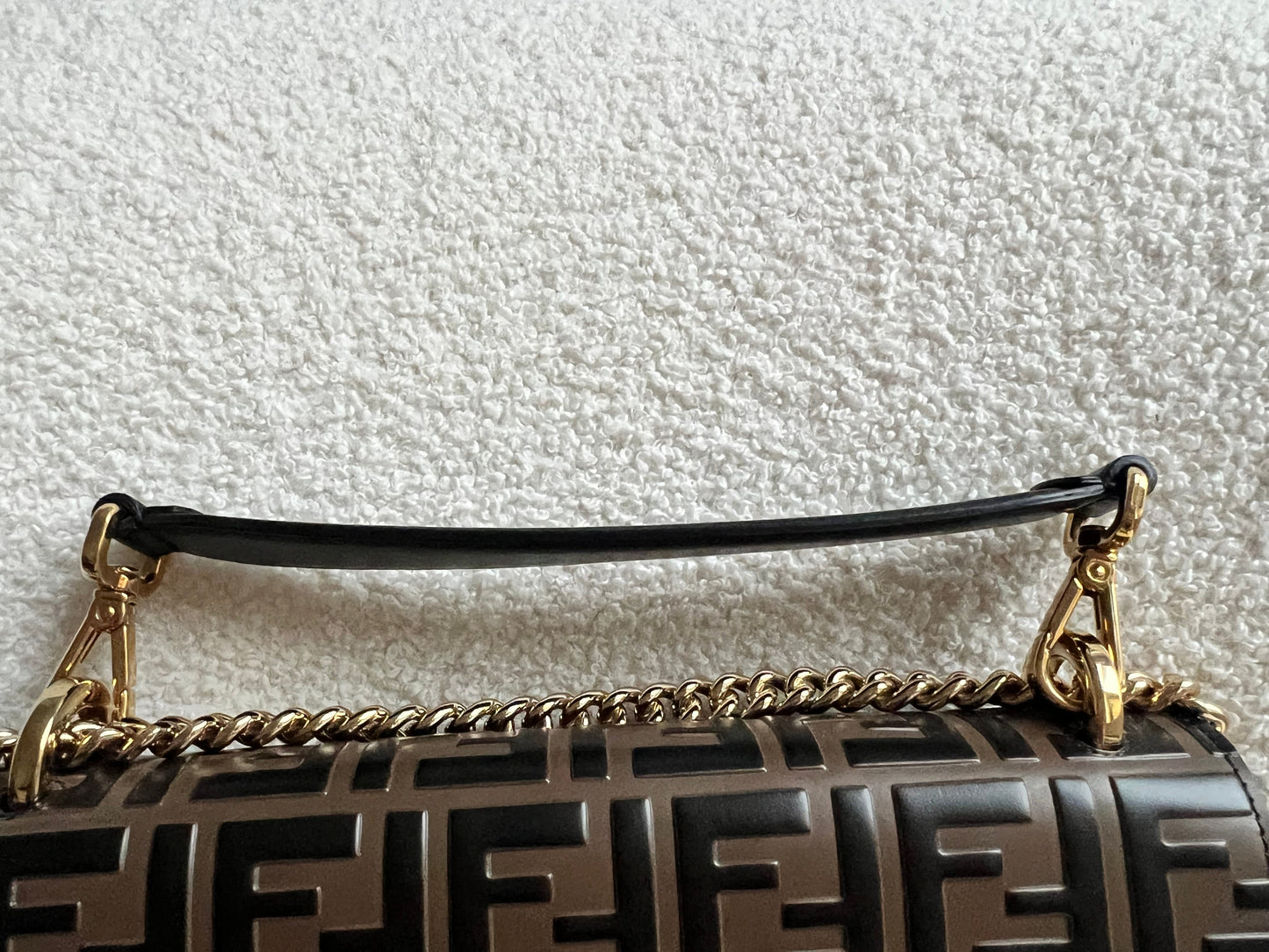 Fendi Medium Kan U Zucca Monogram