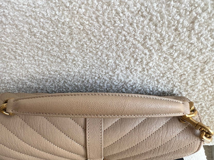 Yves Saint Laurent (YSL) Beige Medium College (£2000)