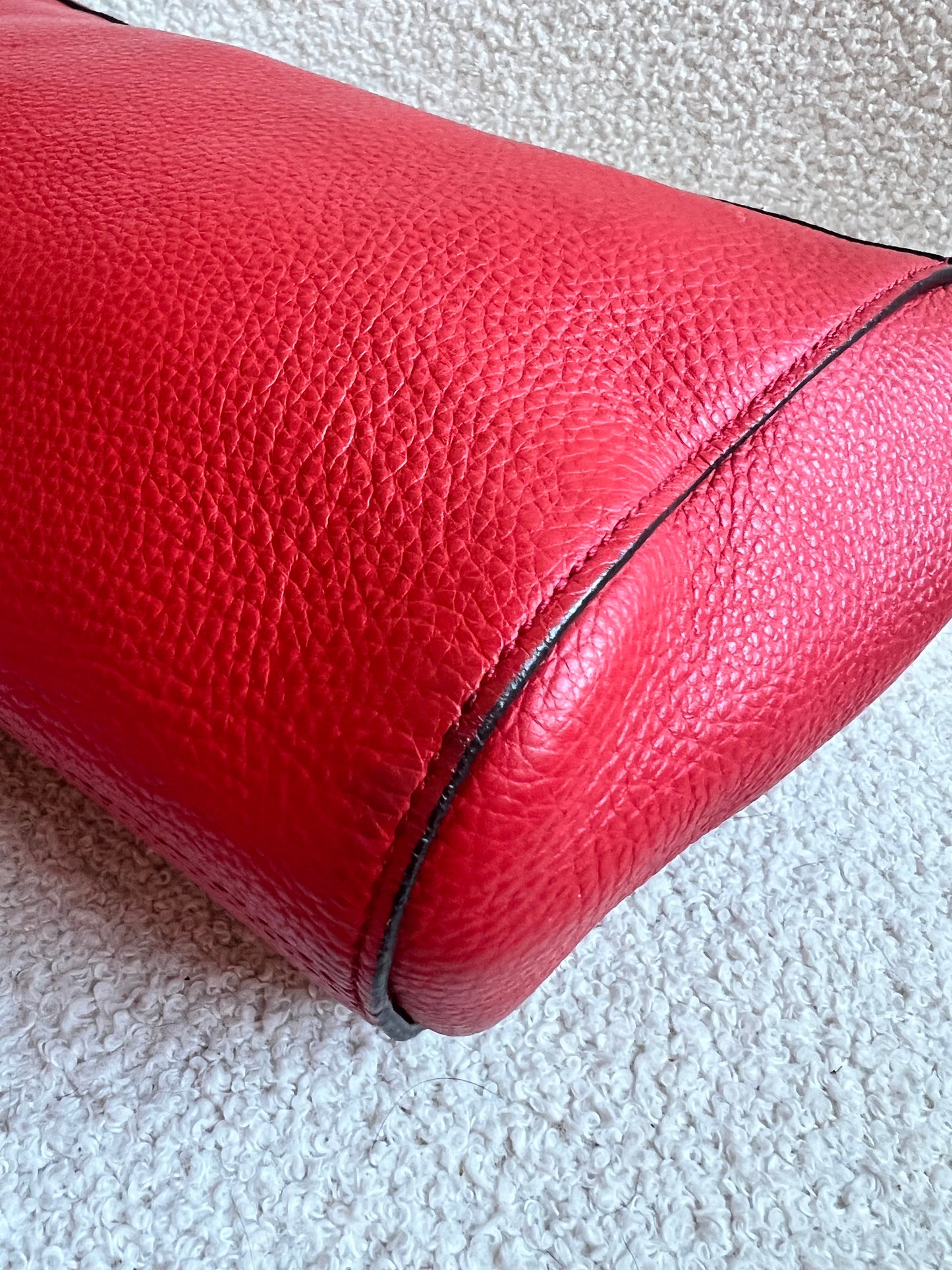 Mulberry Lipstick Red Medium Lily with Gold Hardware (RRP £1095)