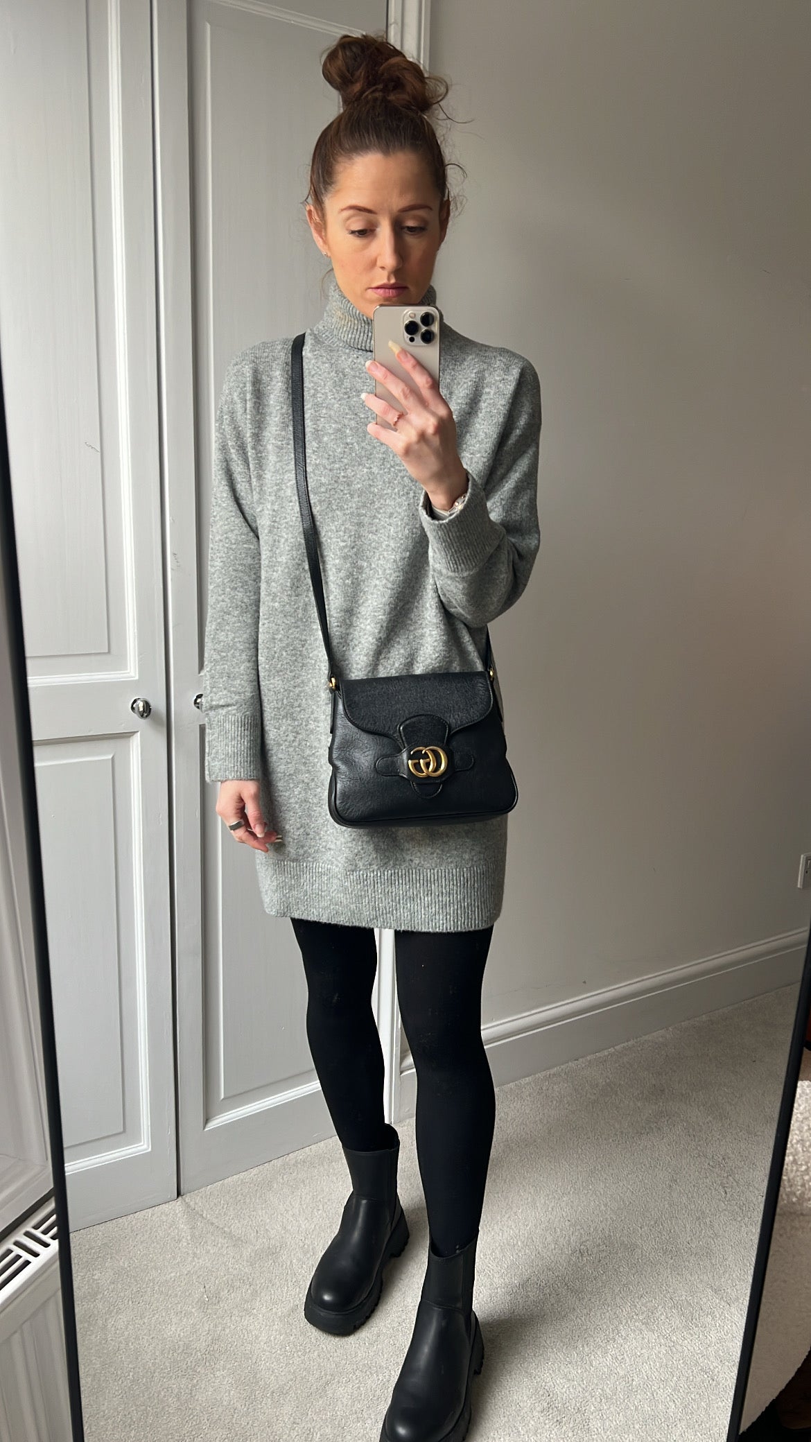Gucci Black Dahlia Bag