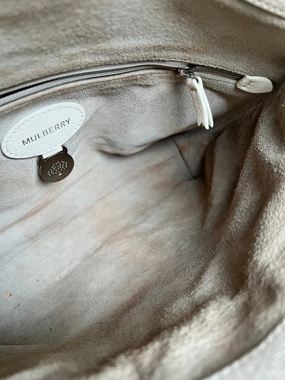 Mulberry Cream Clemmie Clutch (RRP £695)