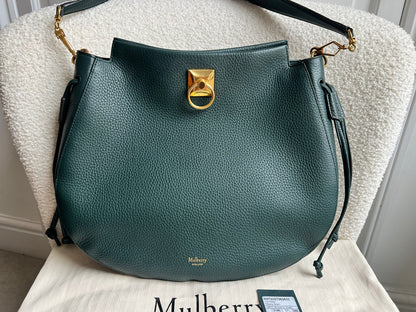 Mulberry Green Iris Hobo (RRP £1,350)