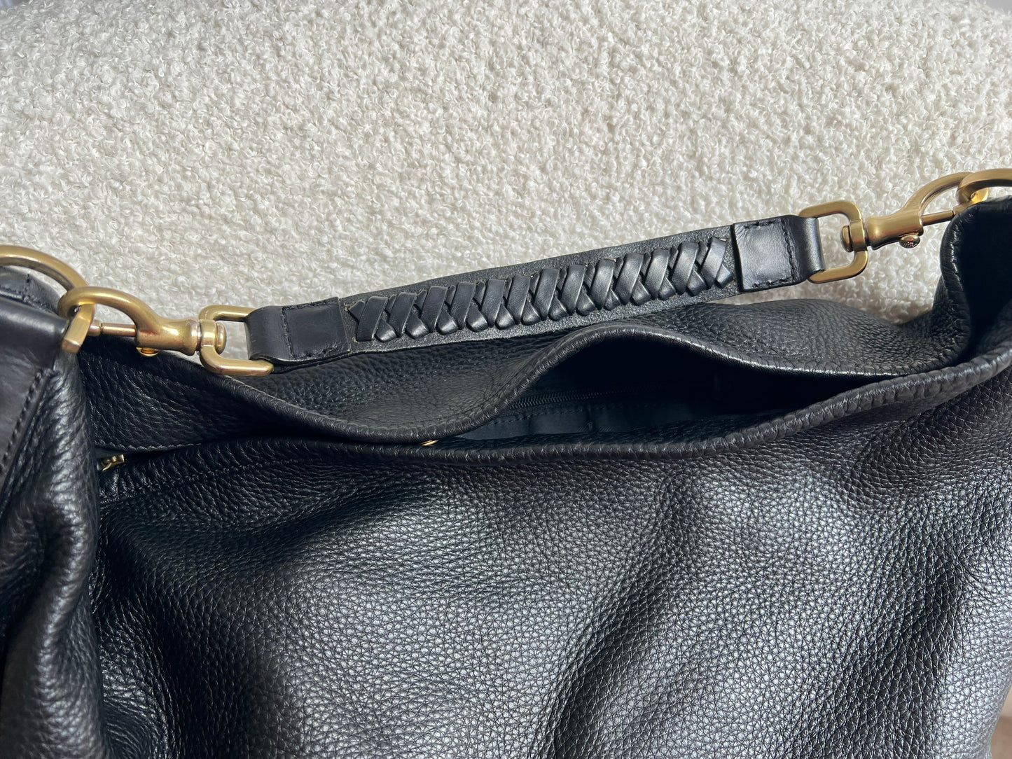 Mulberry Black Effie Hobo (£750)