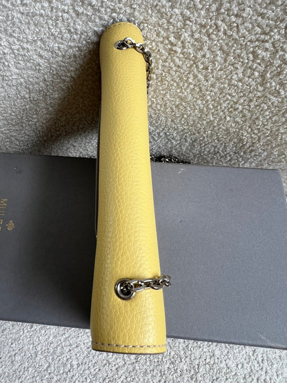 Mulberry Camomile Yellow Bayswater Clutch (RRP £495)