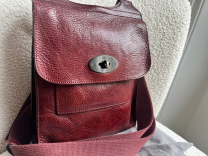 Mulberry Small Oxblood Antony