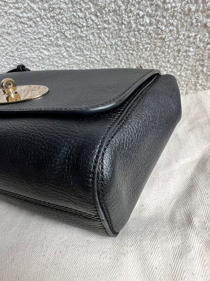 Mulberry Black Regular Lily with Gold Hardware (RRP £995)