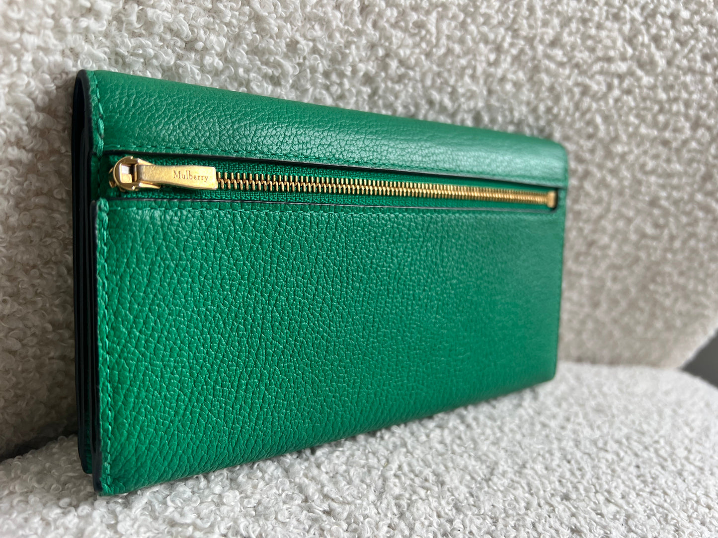 Mulberry Green Sadie Continental Wallet