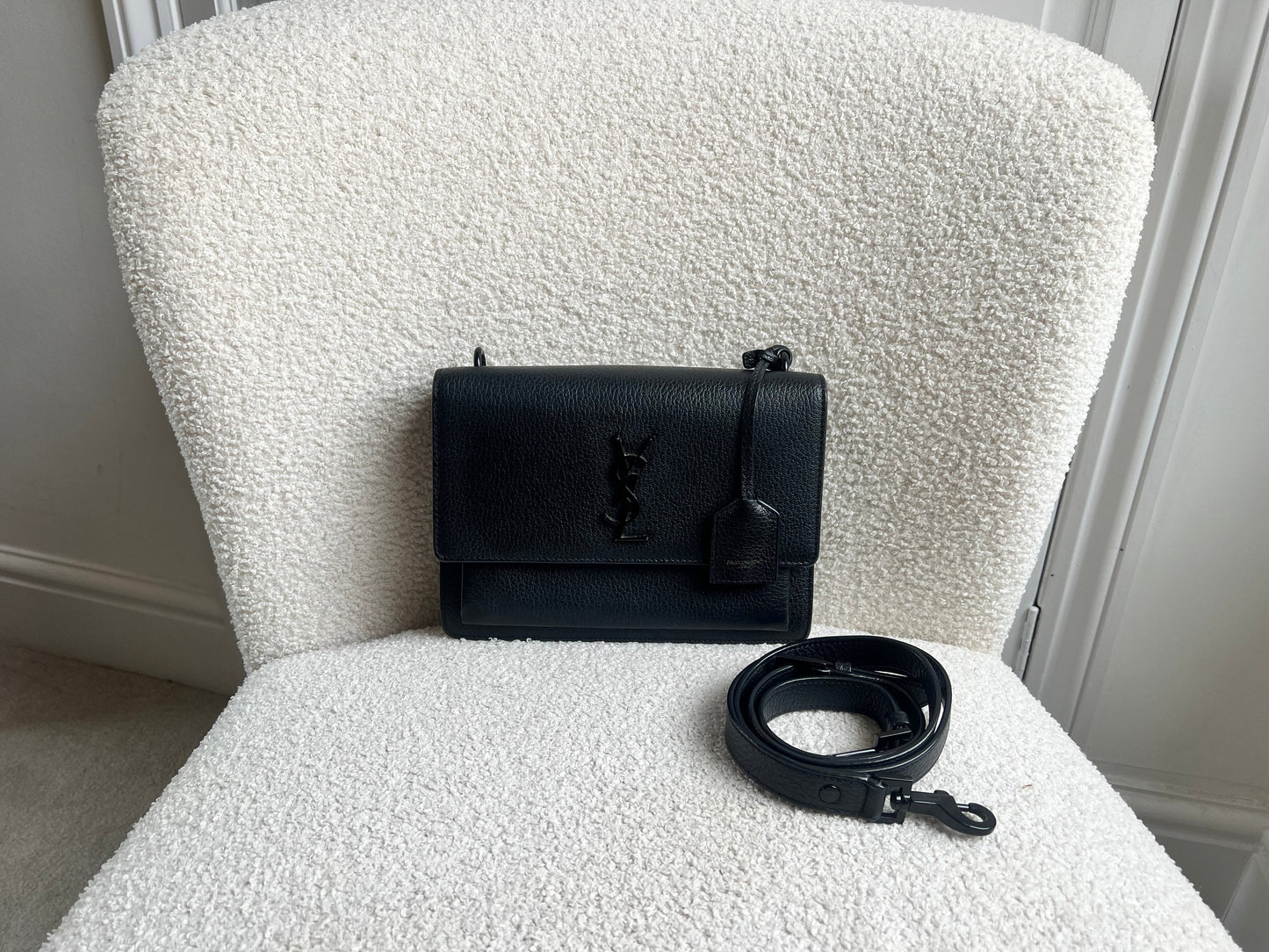 Yves Saint Laurent (YSL) Black on Black Medium Sunset