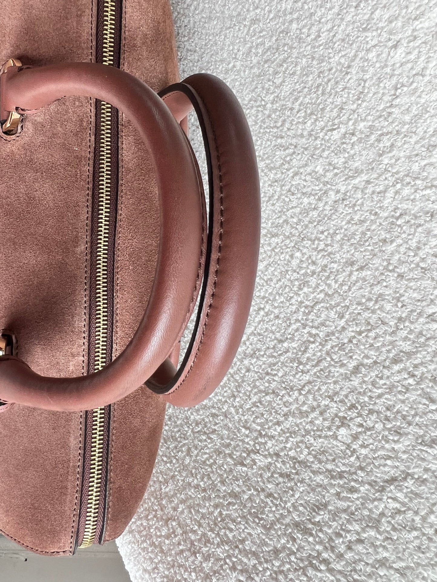 Mulberry Brown Suede Medium Del Rey (RRP £1100)