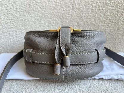 Chloe Small Cashmere Grey Marcie Saddle Bag (RRP £1050)