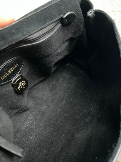 Mulberry Black Medium Lily with Gold Hardware (RRP £1195)