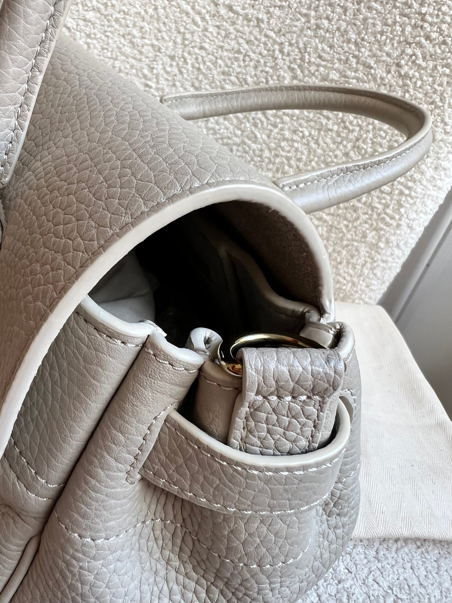 Mulberry Chalk Bayswater Satchel (RRP £1195)