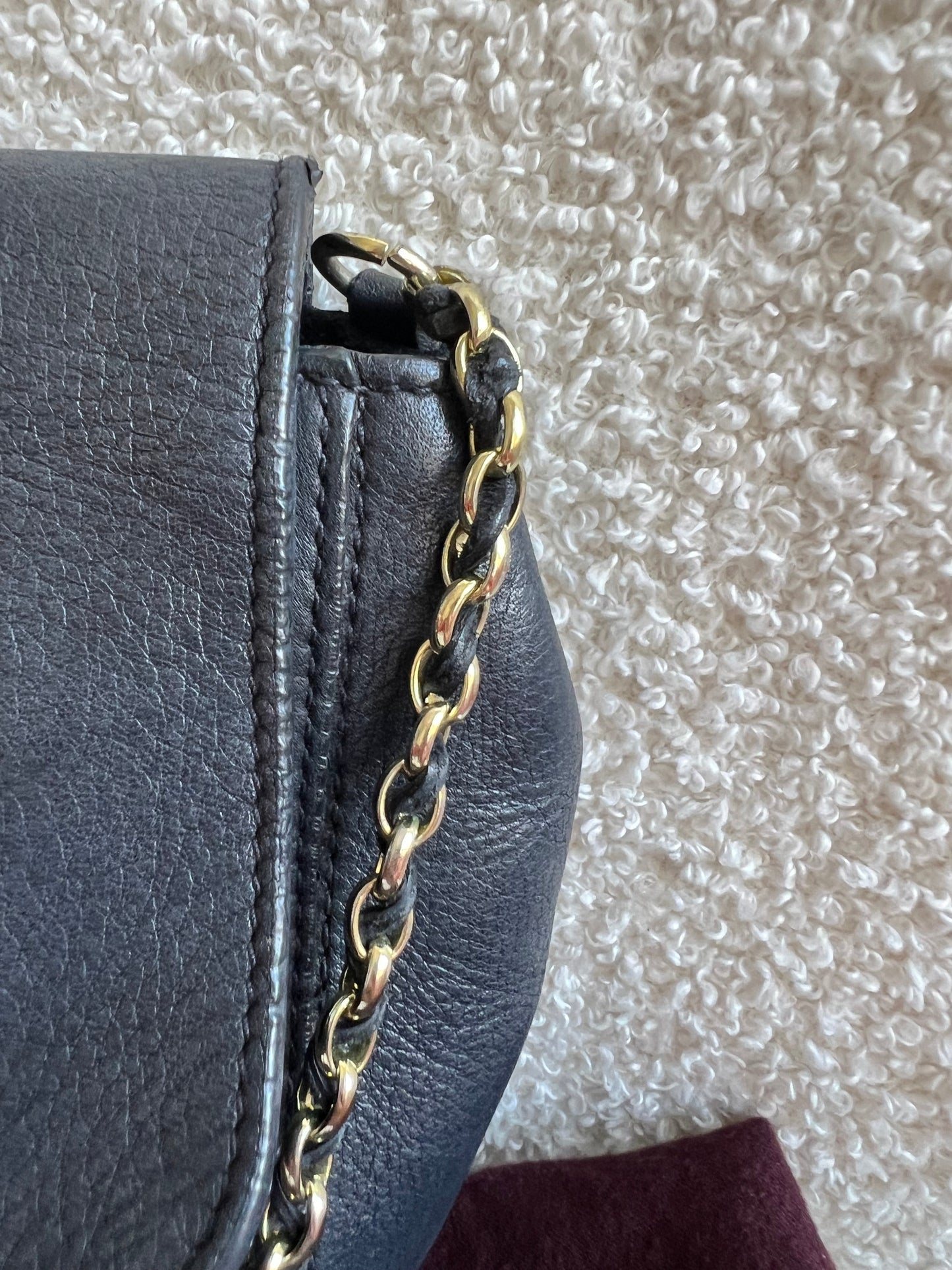 Mulberry Small Black Margaret Shoulder Bag with Small Purse
