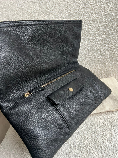 Mulberry Black Daria Clutch (RRP £550)