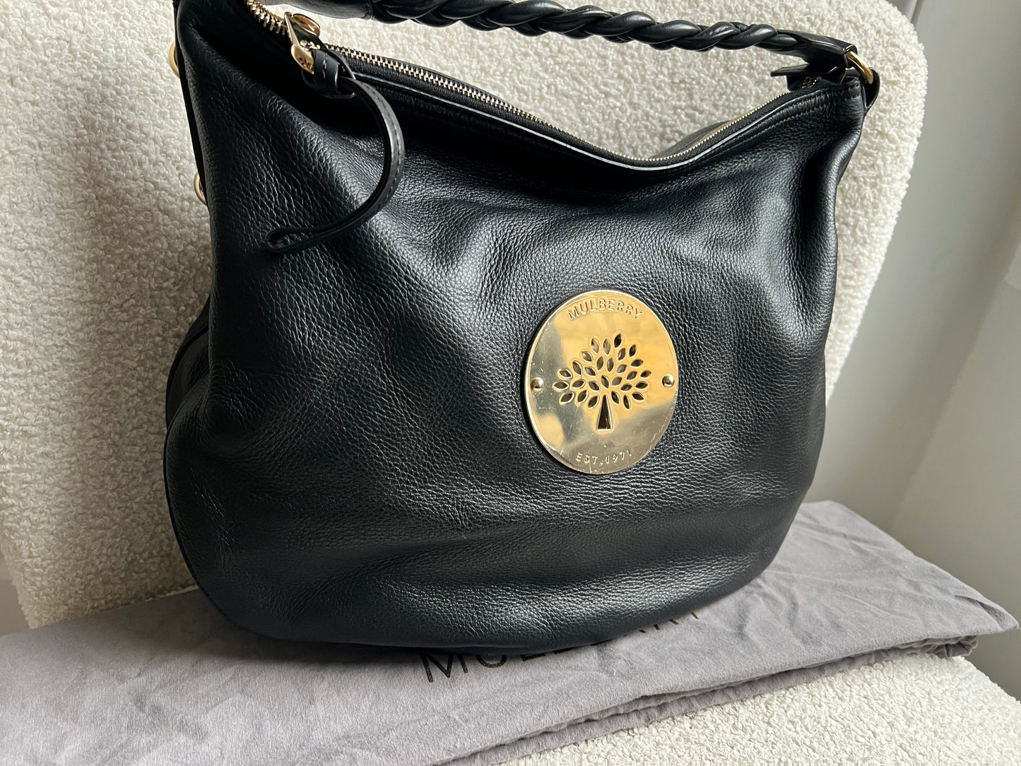 Mulberry Black Daria Hobo (RRP £795)