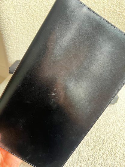 Yves Saint Laurent (YSL) Black Uptown Pouch Clutch (RRP £580)