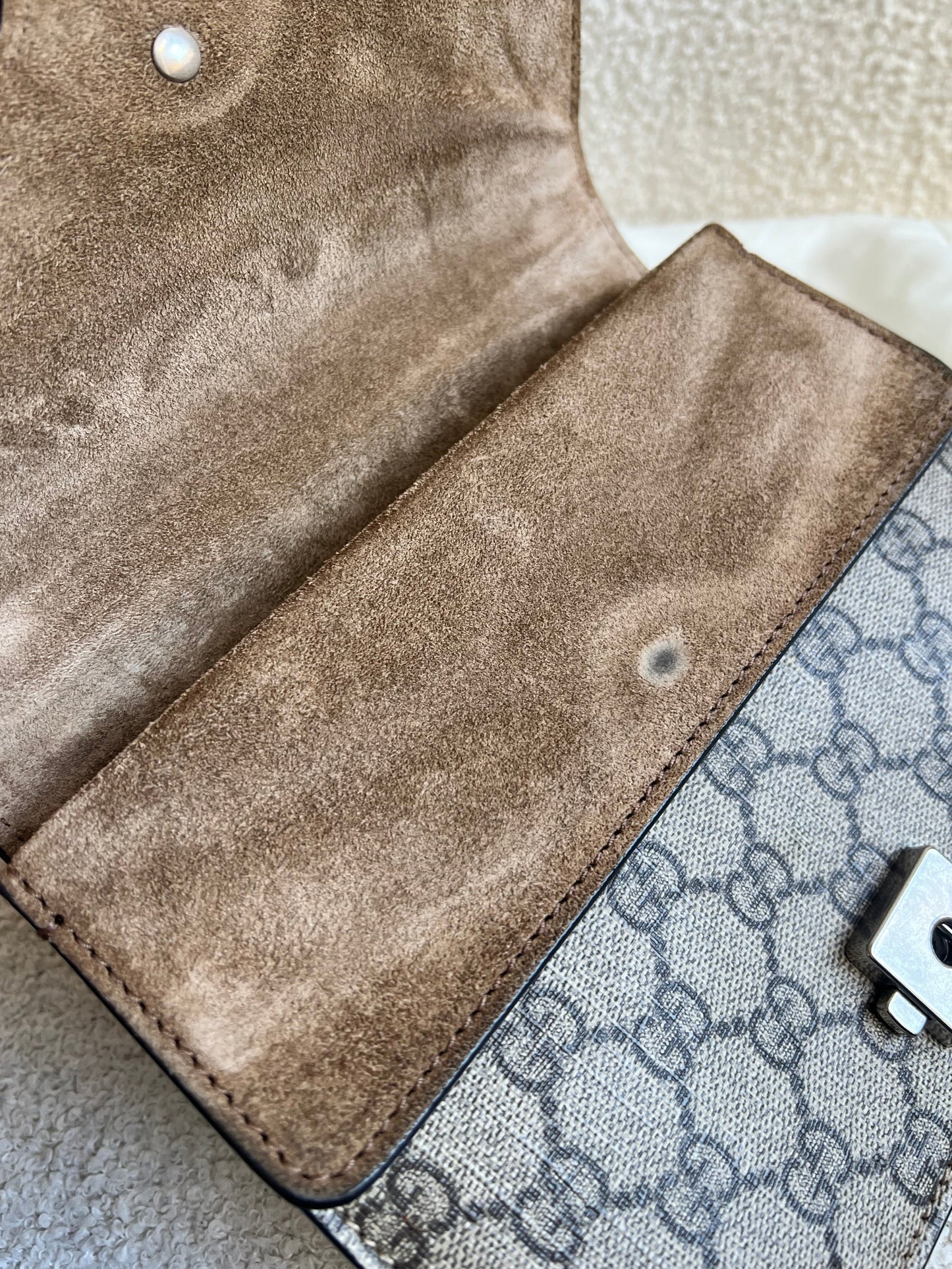 Gucci Dionysus GG Supreme Mini Shoulder Bag (RRP £1,890)