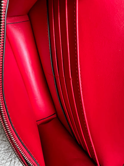 Mulberry Lancaster Red Small Darley Shoulder Bag (RRP £695)