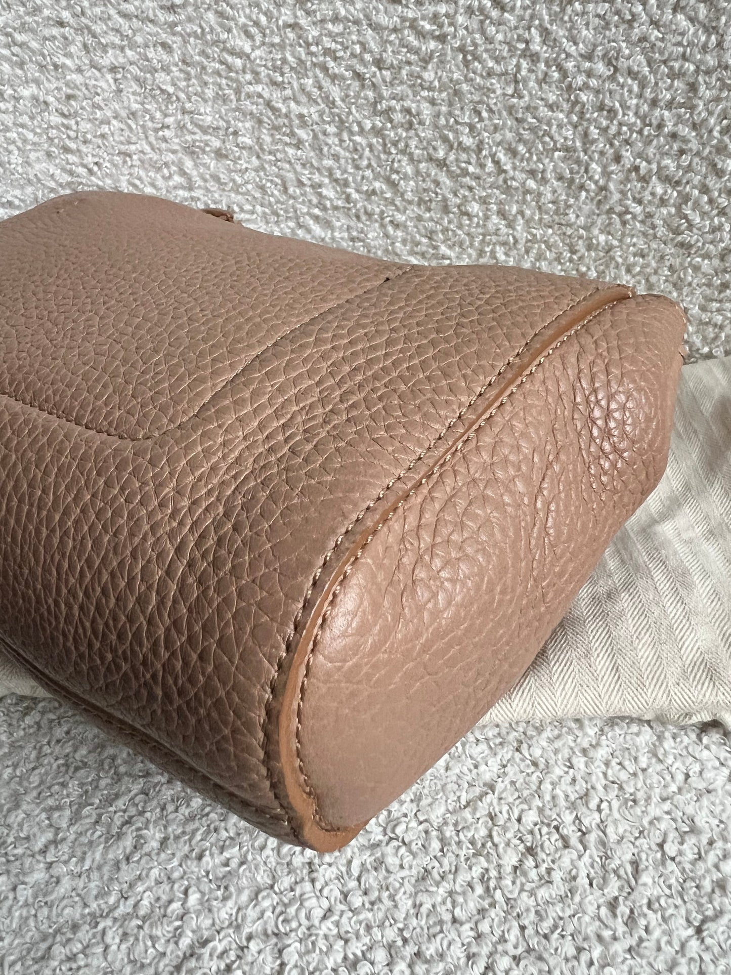 Mulberry Light Salmon Regular Top Handle Lily (RRP £1095)